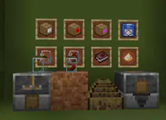 Showcase of most of the items and blocks in the mod