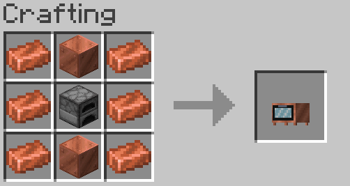 Copper oven crafting recipe!