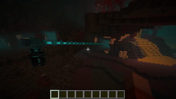 Magic Mining Laser in action