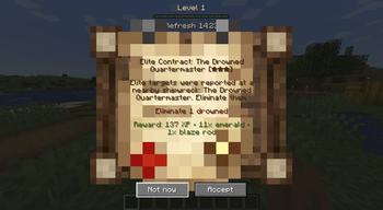 Quest Contract Board Elite Contract