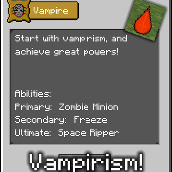 Vampirism!