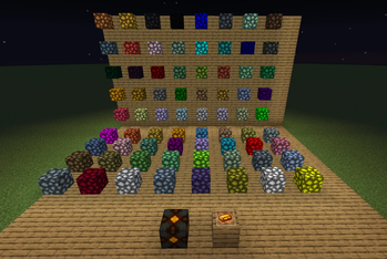 Glowstone, Ore and Ingot