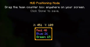 Drag config