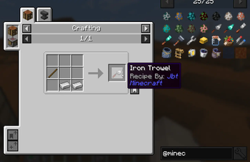 crafting recipe