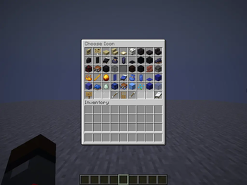 Choose Icon Chest GUI