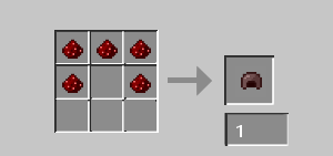 Redstone helmet craft