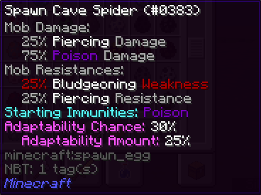 Mob Damage Tooltip