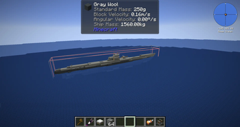 Submarine Above Water!