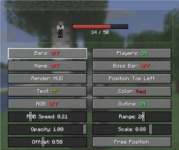 ZEN's Better Health Bar Screenshot 5