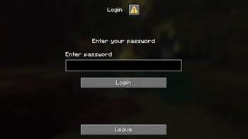 Login Screen