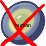 no human