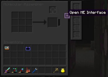 AE2 ME Interface Through Screenshot 1
