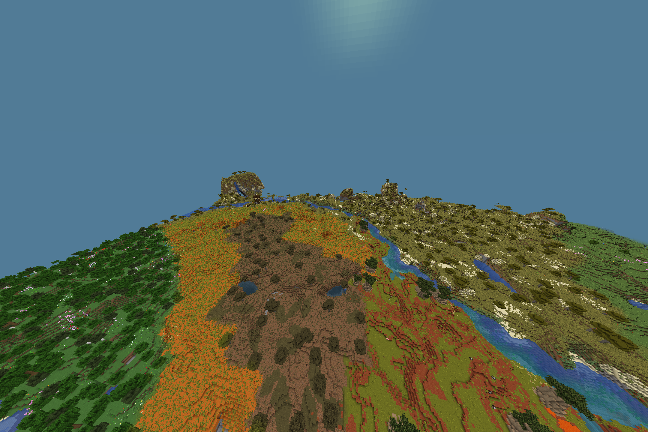 Other biomes from above