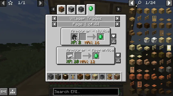 Villager Trades category in EMI