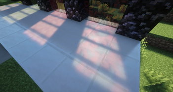 glazed terracotta shadows