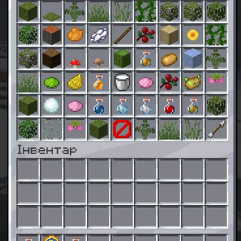 Semi-finished products menu