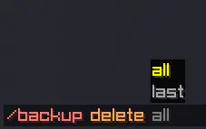 Example commands