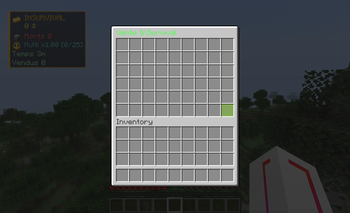 Sell menu