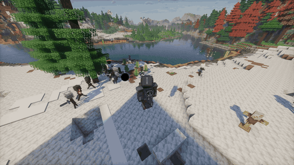 Animated gameplay demonstration of Graviton Armor creating a gravity collapse