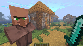 Angry villager