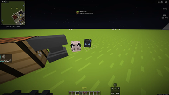 Player Heads with different appearances using the mod!
