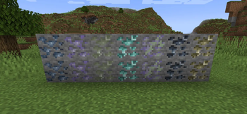all ore. Version mod 0.1 alpha