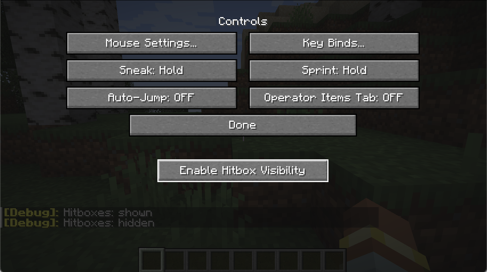 Convenient Hitboxes - Minecraft Mod