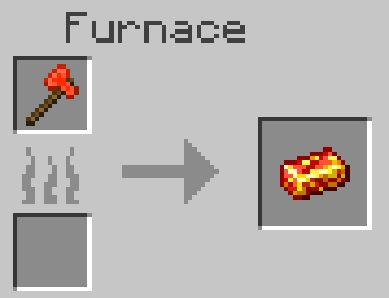 Crafting a Copler Oxide Ingot