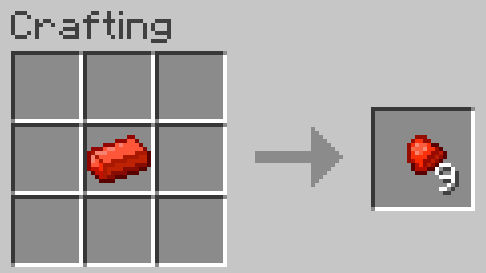 Crafting a Copler Nugget