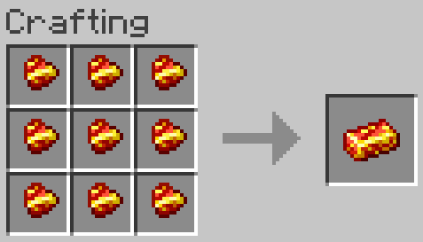 Crafting a Copler Oxide Ingot