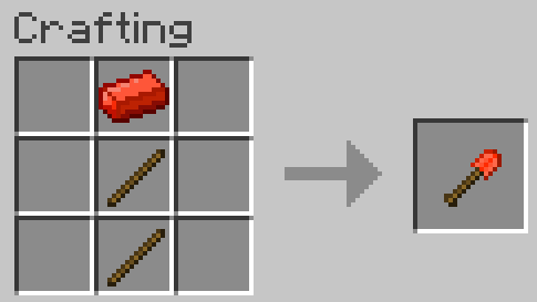 Crafting a Copler Shovel