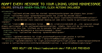 MiniMessage support!