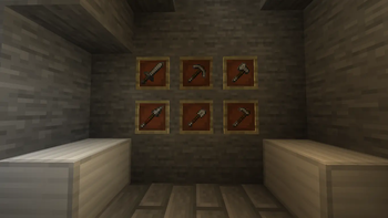 Showcase of Iron Weapons and Tools