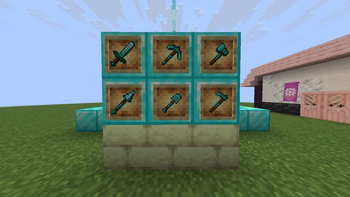 Showcase of Diamond Weapons and Tools