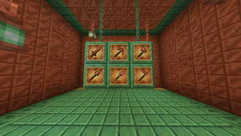 Showcase of Copper Weapons and Tools