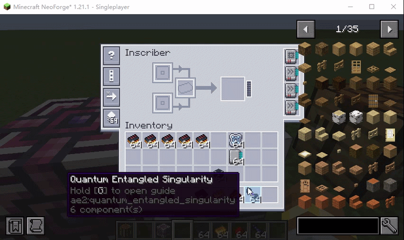 AE2 Super Inscriber Card Screenshot 1