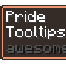 Coral Orange Tooltip (Monochrome)