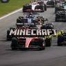 Formula 1 splashes