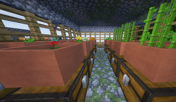 Botany pot garden