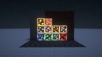 Glowing ores