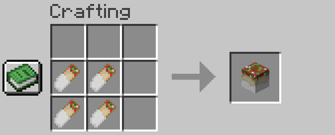 Kebab block crafting recipe