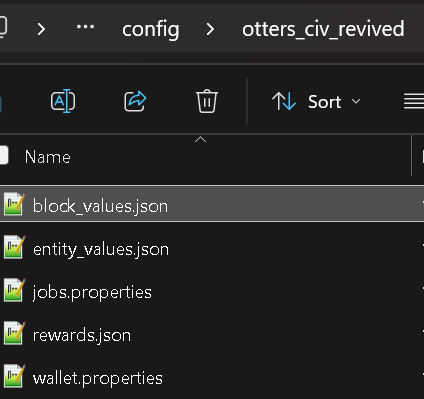 Configs