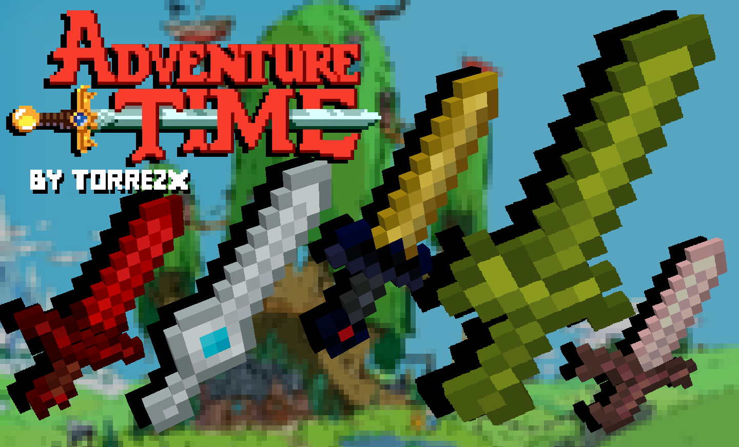 Minecraft Adventurer Swords Pack