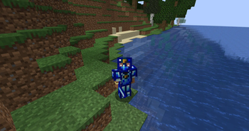 Aquamarine Armor and Sword