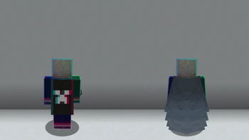 No texture Elytra with Cape