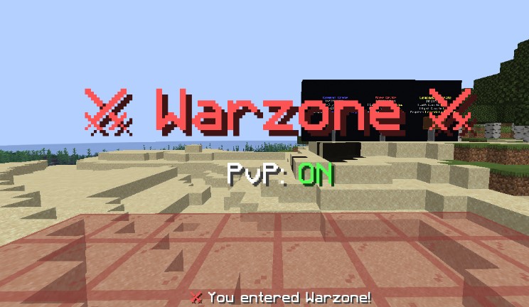 entering pvp zone