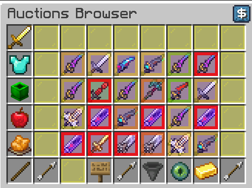 Auction House Gried Overview
