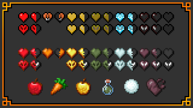 Heart Icons Showcase