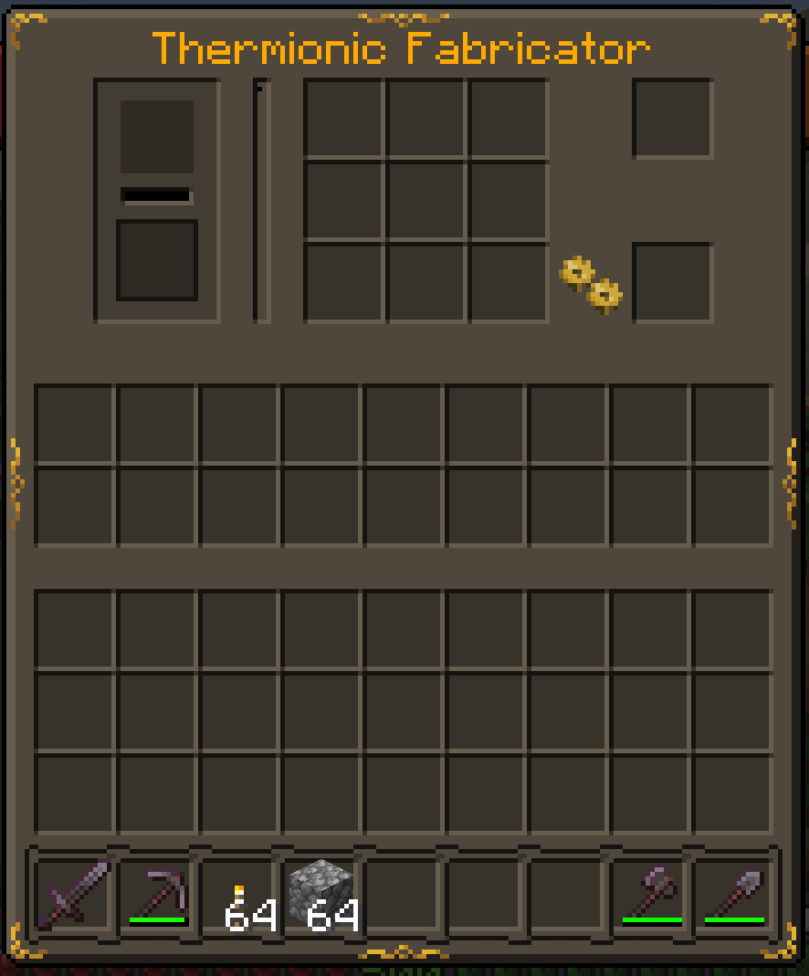 Thermionic Fabricator GUI
