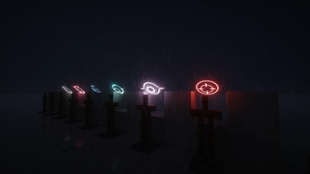 Halo in the Rainy Night(With Shader)